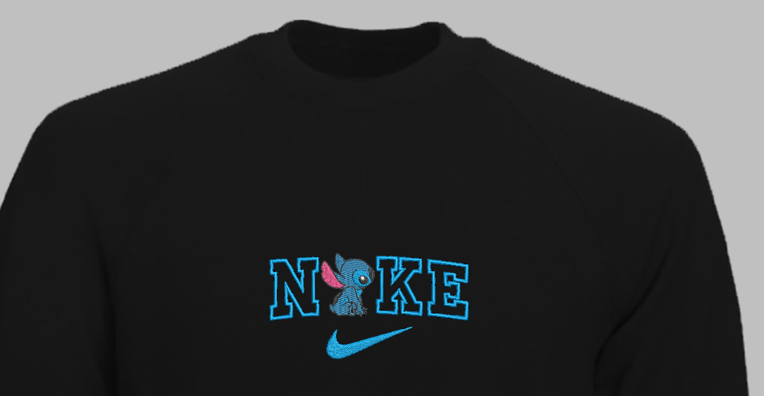 Siuvinėtas džemperis "Stitch'as"