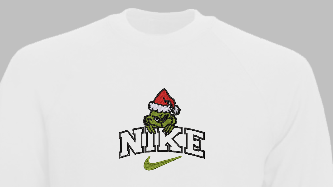 Siuvinėtas džemperis "Grinčas"