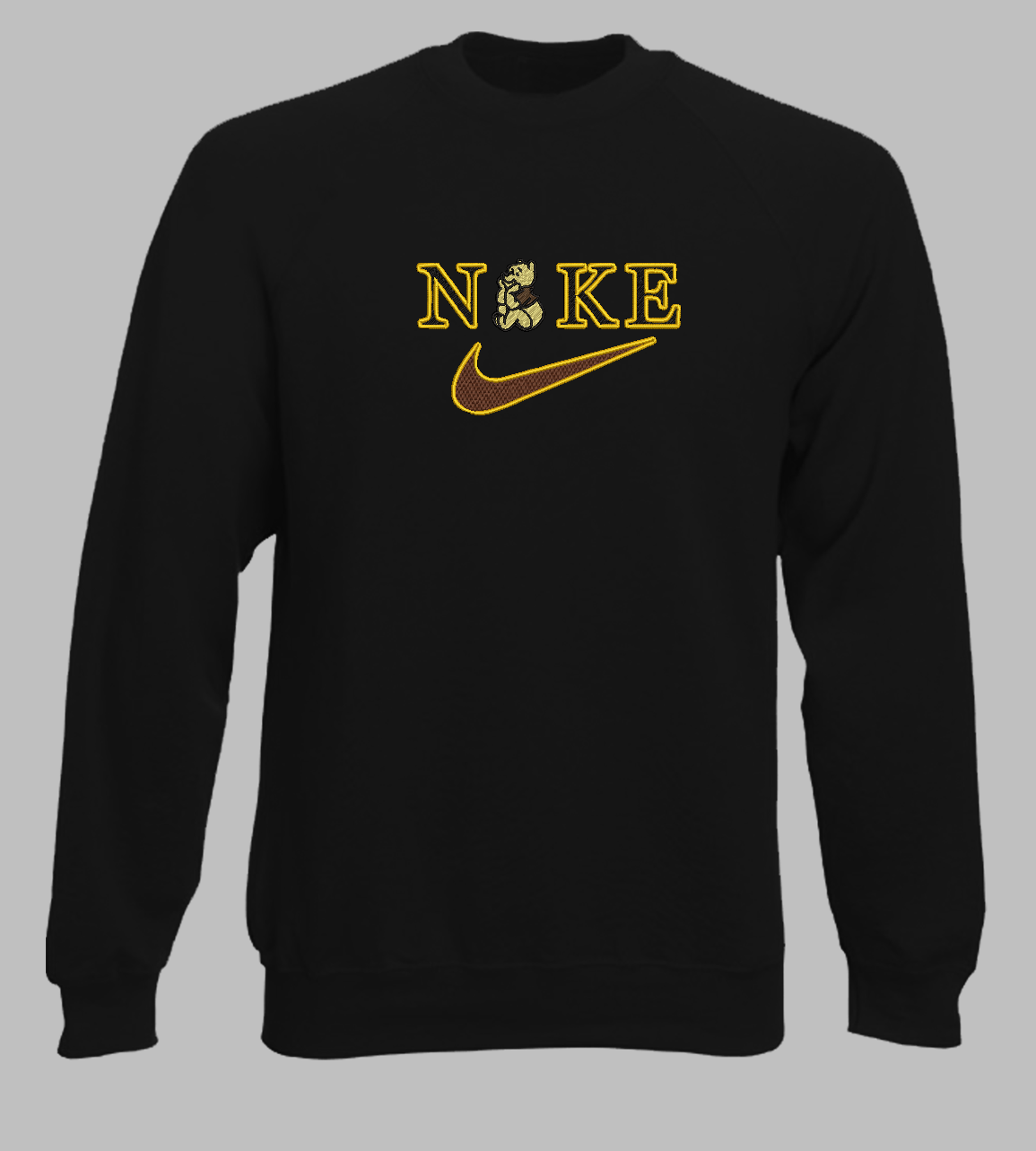 Siuvinėtas džemperis "Mikė Pūkuotukas"