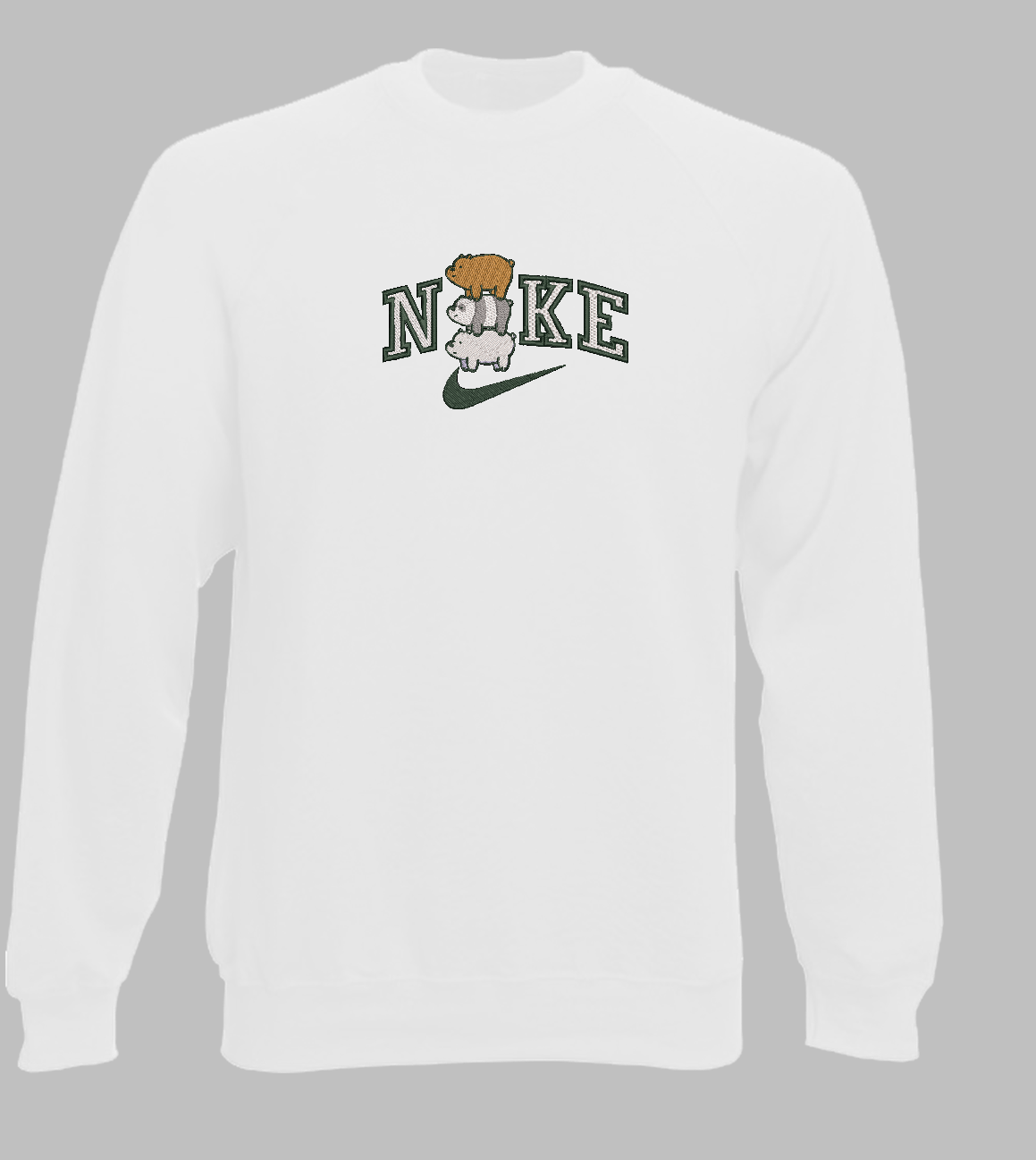 Siuvinėtas džemperis "Meškiukai"