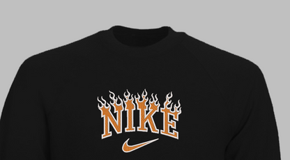 Siuvinėtas džemperis "Ugnis"