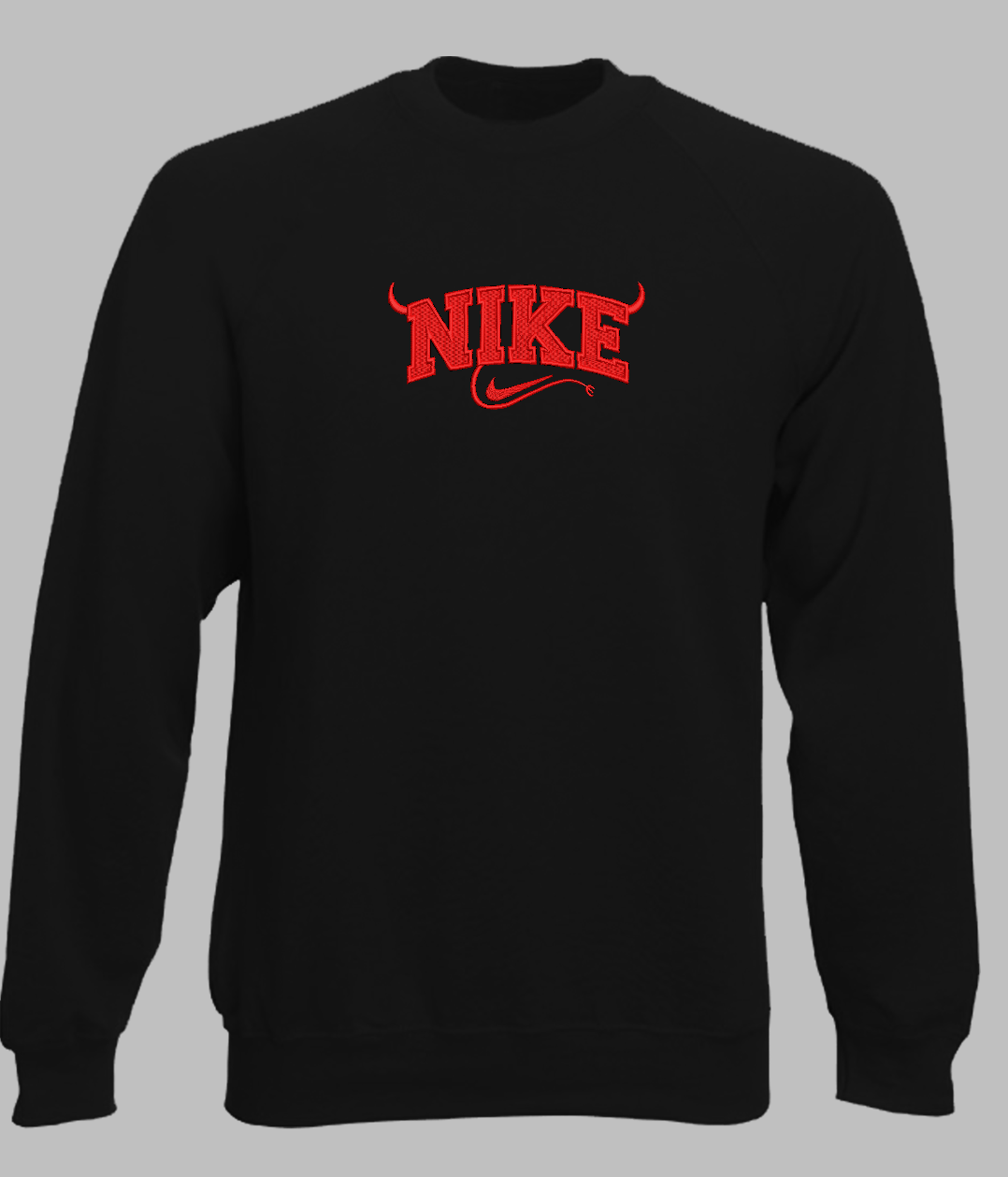 Siuvinėtas džemperis "Demon"