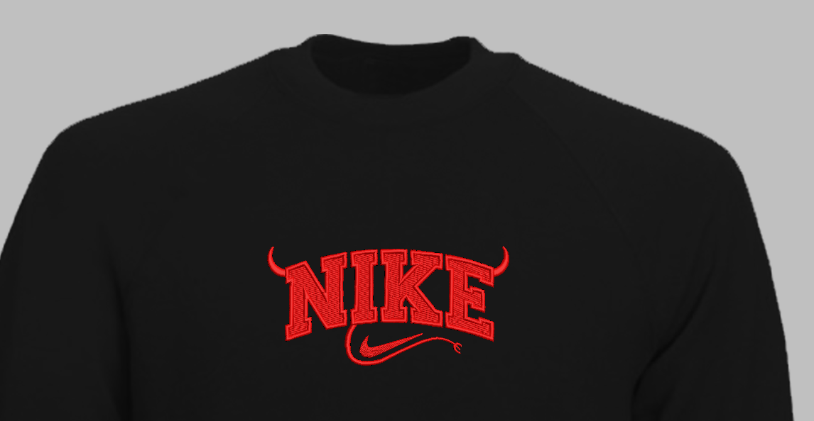 Siuvinėtas džemperis "Demon"