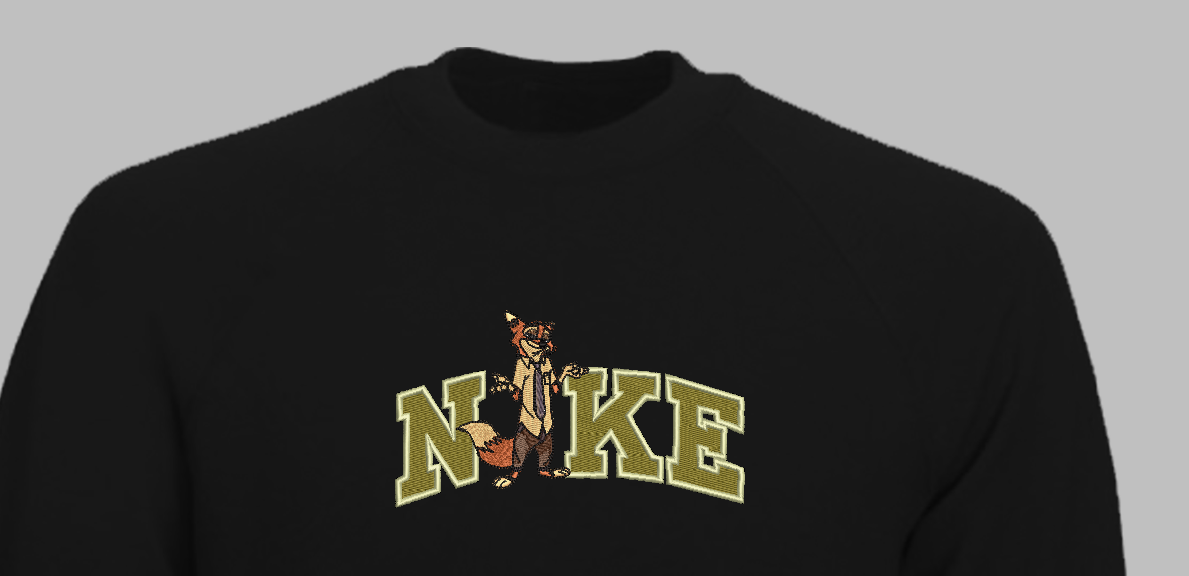 Siuvinėtas džemperis "Zootopia"