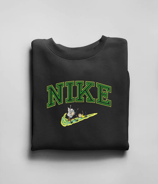 Siuvinėtas džemperis "Rick and Morty"