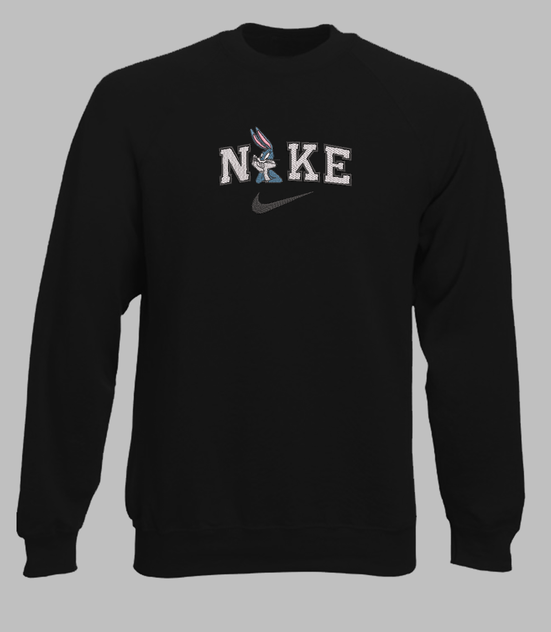 Siuvinėtas džemperis "Triušis Kvanka - Bug Bunny"