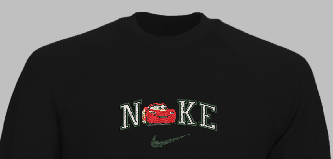 Siuvinėtas džemperis "Žaibas Makvynas"