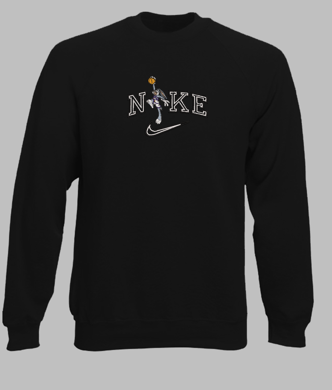 Siuvinėtas džemperis "Triušis krepšininkas"