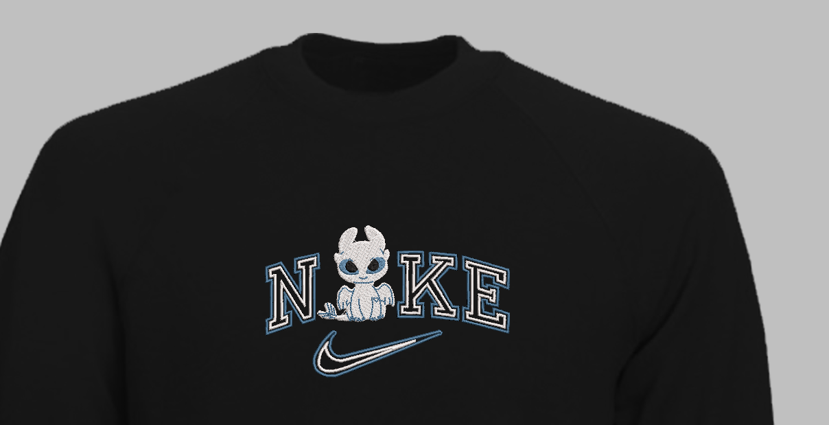 Siuvinėtas džemperis "Kaip prisijaukinti slibiną?"