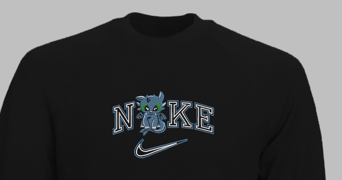 Siuvinėtas džemperis "Kaip prisijaukinti slibiną?"