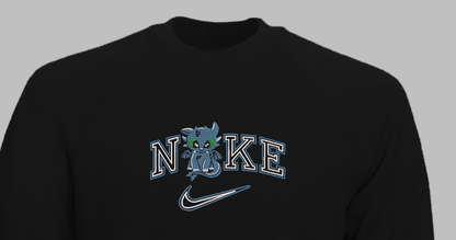 Siuvinėtas džemperis "Kaip prisijaukinti slibiną?"