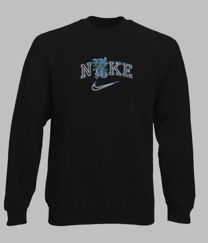 Siuvinėtas džemperis "Kaip prisijaukinti slibiną?"