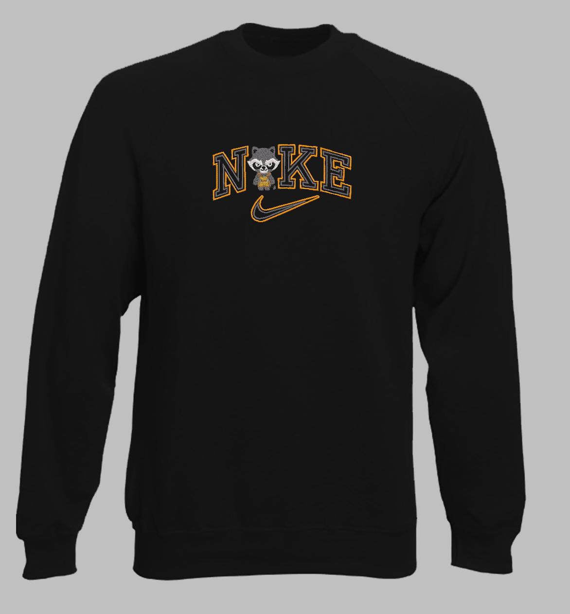 Siuvinėtas džemperis "Rocket Racoon"