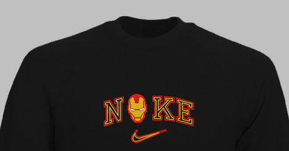 Siuvinėtas džemperis "Geležinis žmogus"