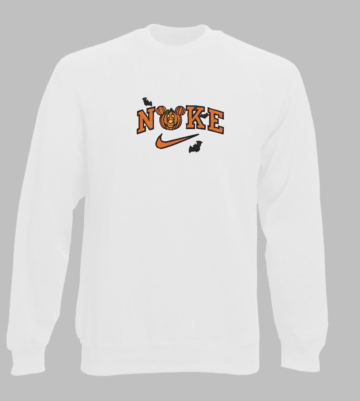 Siuvinėtas džemperis "Moliūgas"