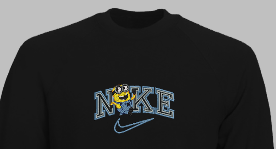 Siuvinėtas džemperis "Mininions"