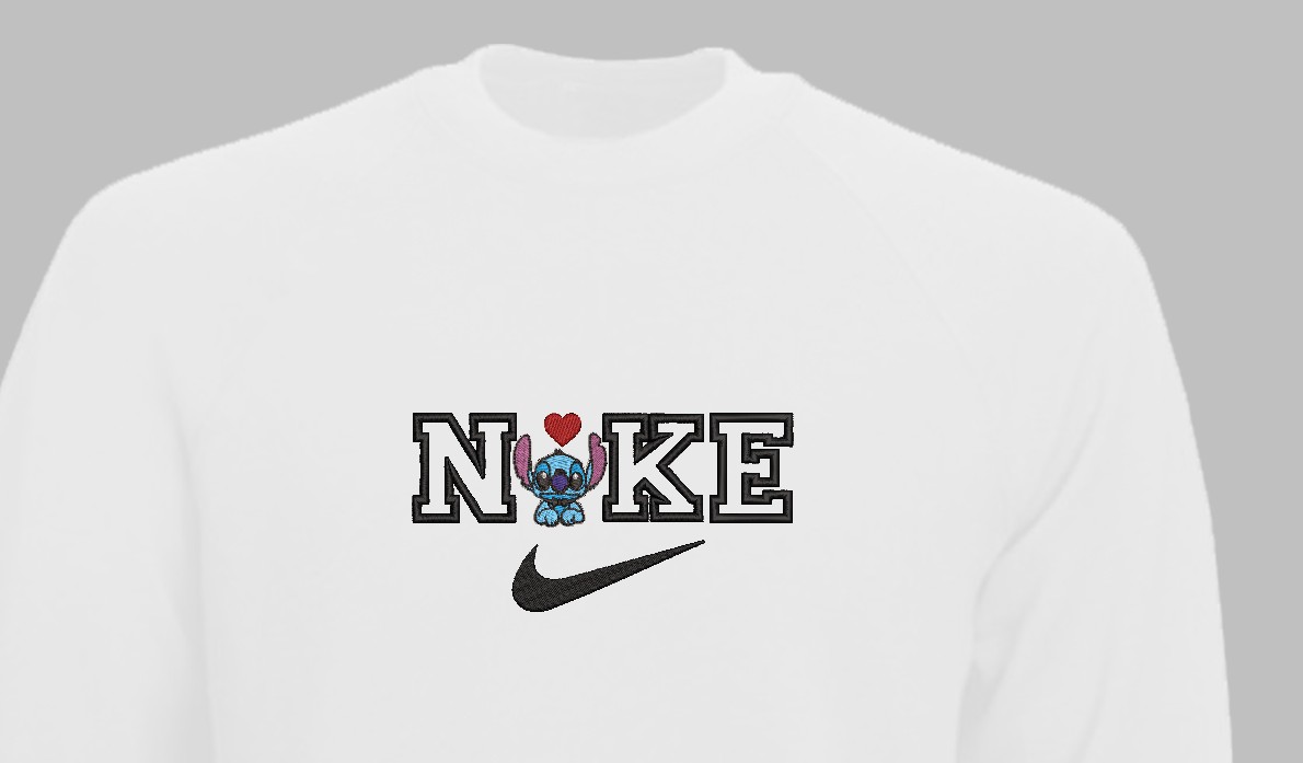 Siuvinėtas džemperis "Stitch'as"