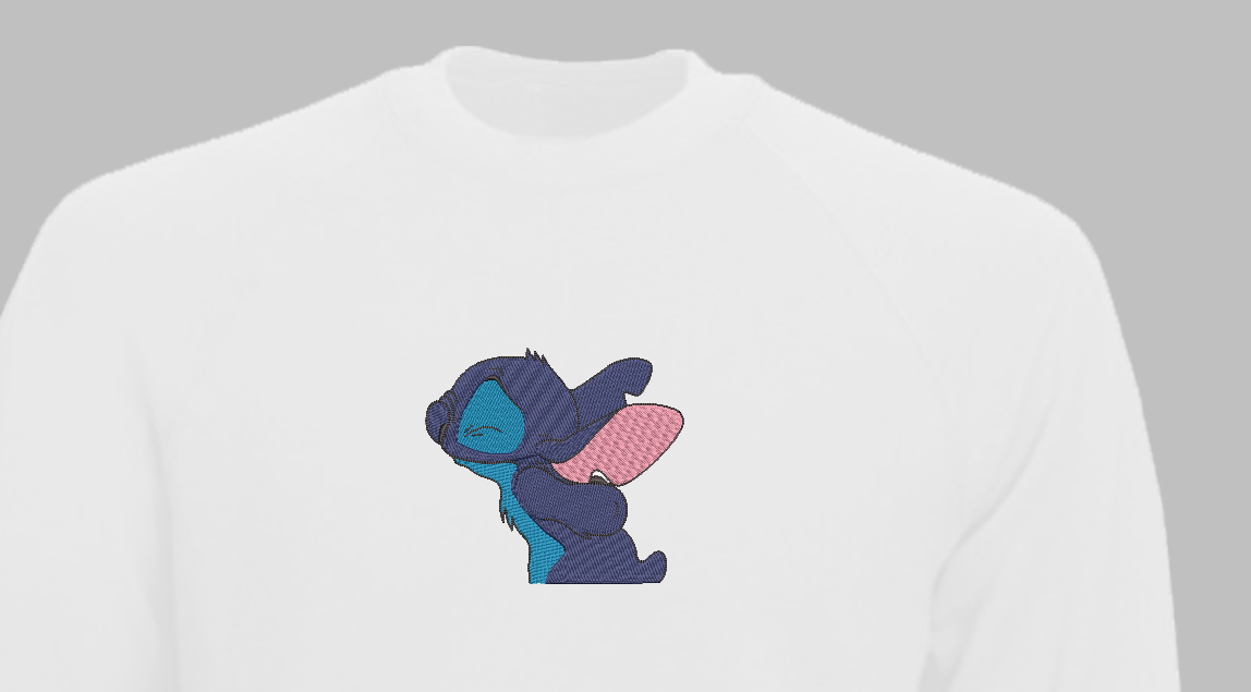 Siuvinėtas džemperis "Stitchas"