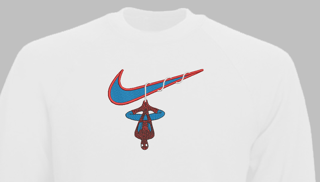 Siuvinėtas džemperis "Spider-man"