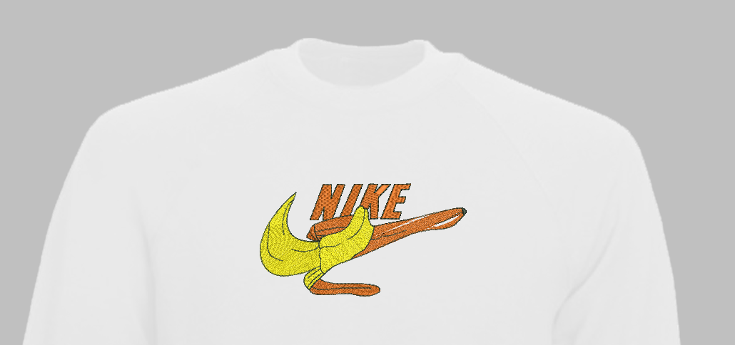 Siuvinėtas džemperis "Banana"