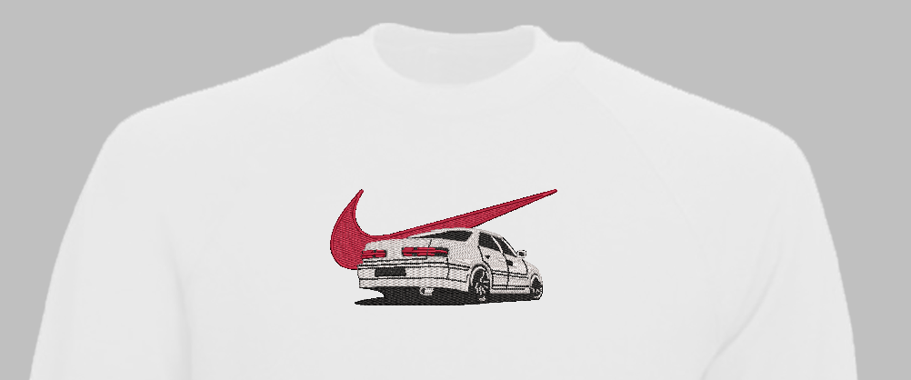 Siuvinėtas džemperis "Mašina"