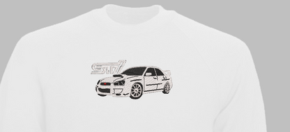 Siuvinėtas džemperis "STI"