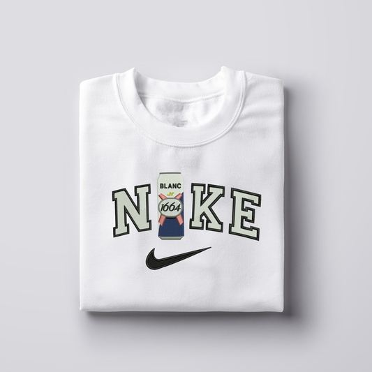 Siuvinėtas džemperis "Blanc"