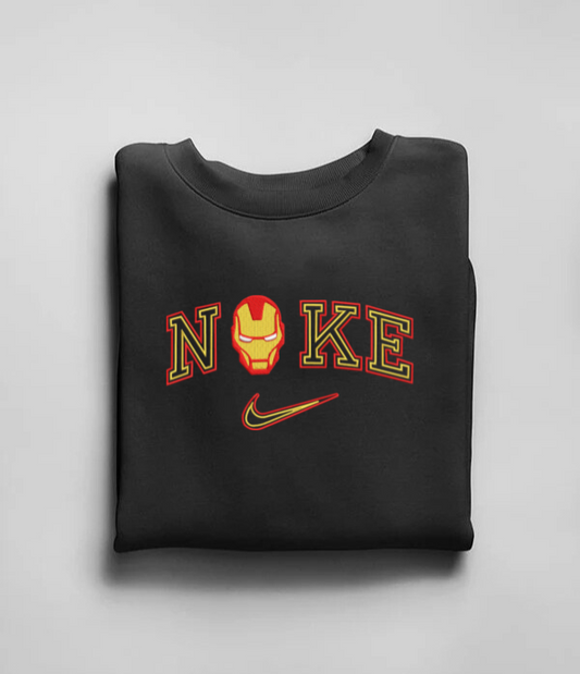 Siuvinėtas džemperis "Geležinis žmogus"