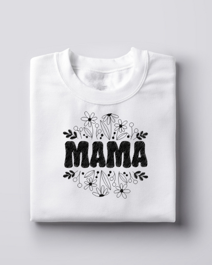 Siuvinėtas džemperis "Mama"