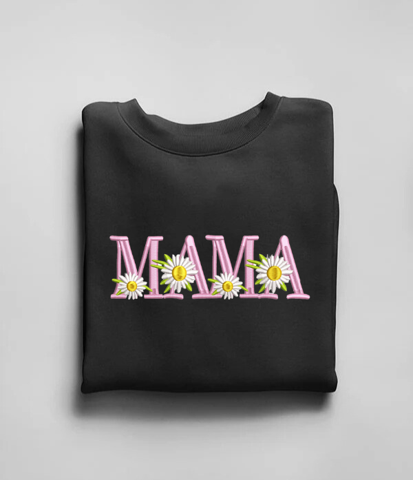 Siuvinėtas džemperis "Mama"