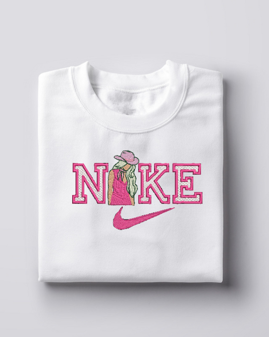 Siuvinėtas džemperis "Mergina"