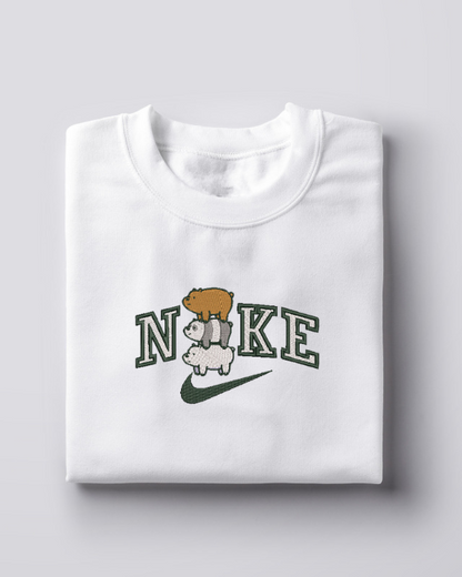 Siuvinėtas džemperis "Meškiukai"