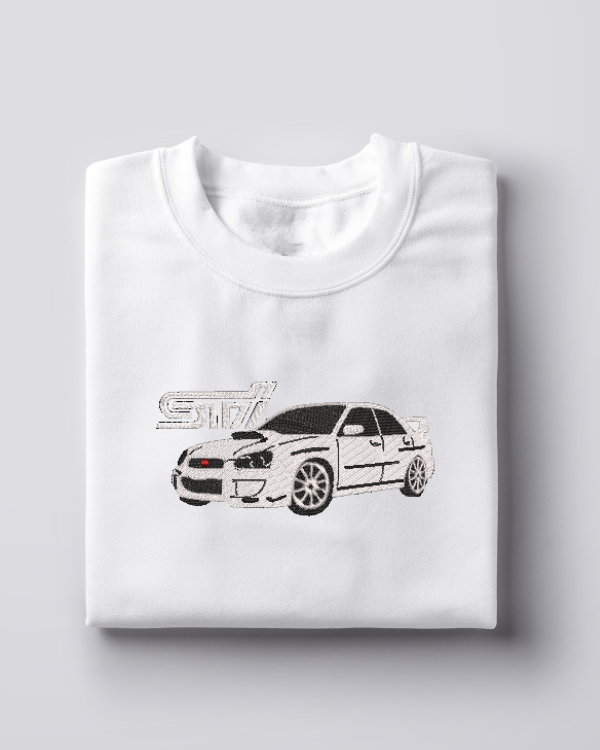 Siuvinėtas džemperis "STI"