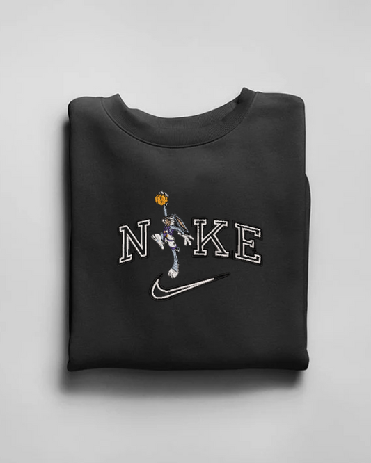 Siuvinėtas džemperis "Triušis krepšininkas"