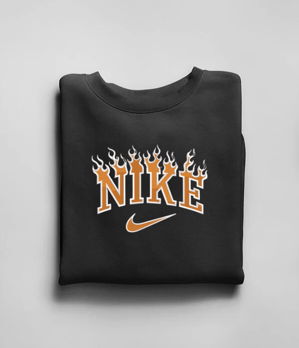 Siuvinėtas džemperis "Ugnis"